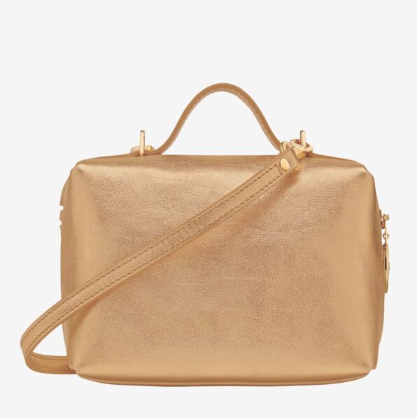 Bolso bandolera Longchamp Le Pliage Xtra dorado 2