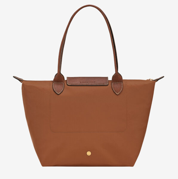 Bolso de hombro Longchamp Le Pliage Original M coñac 2